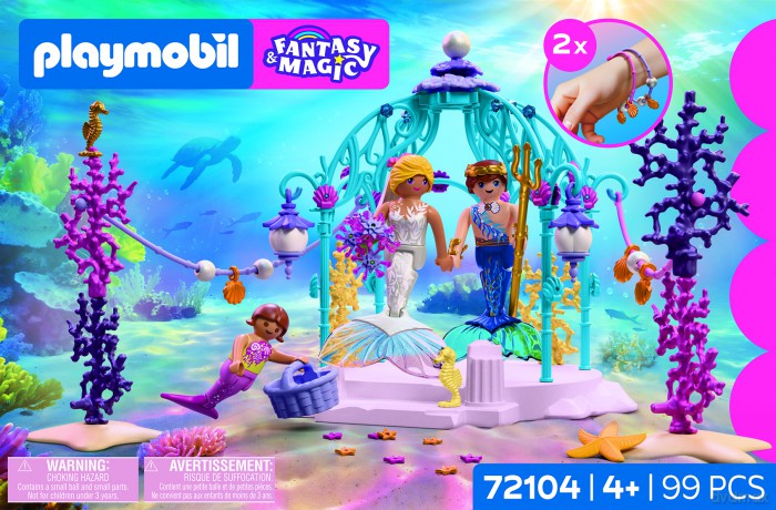 PLAYMOBIL Podwodne wesele (72104) [KLOCKI]