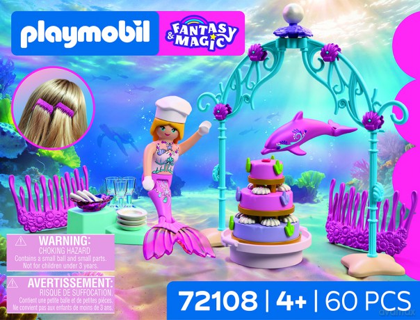 PLAYMOBIL Podwodny bufet weselny (72108) [KLOCKI]