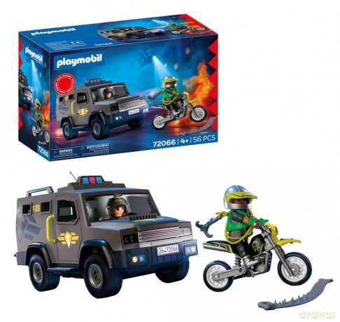 PLAYMOBIL Pojazd taktyczny SWAT (72066) [KLOCKI]