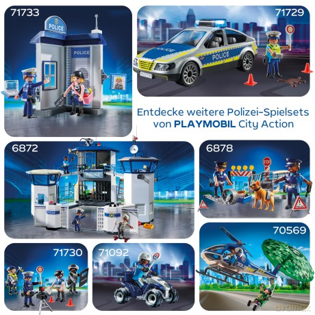 PLAYMOBIL Porsche 911 Carrera 4S Policja (70067) [KLOCKI]