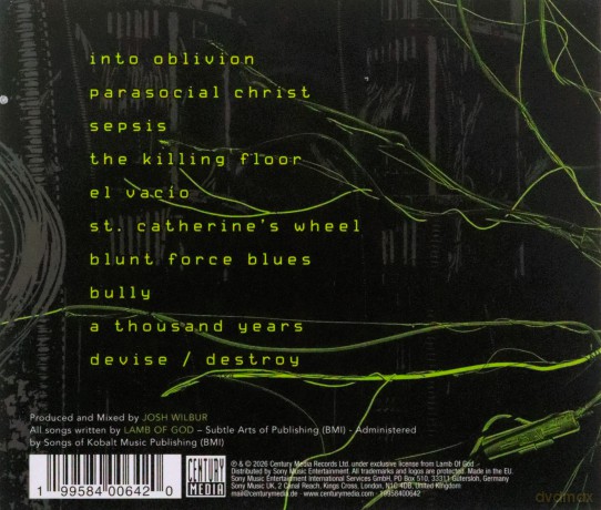 Lamb Of God: Into Oblivion (Jewelcase) [CD]