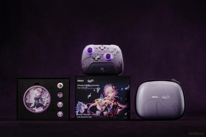 8Bitdo - Ultimate 2 WL 2.4G Evernight Edition - Purple