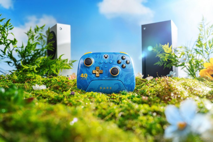 8Bitdo - Ultimate 3-Mode Xbox RARE Edition - Blue
