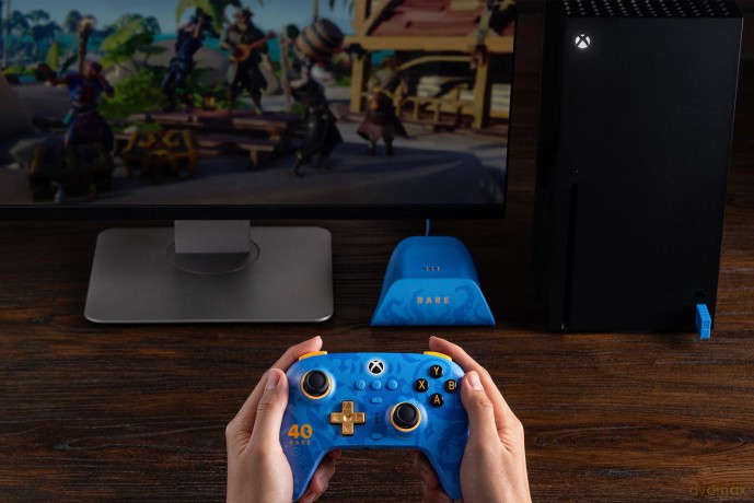8Bitdo - Ultimate 3-Mode Xbox RARE Edition - Blue