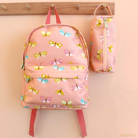 A little lovely company - Little Backpack - ButterďŹies - 22 x 30 x 10 cm