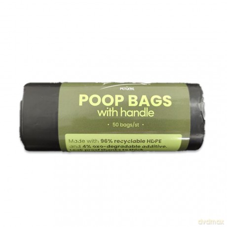 Active canis - Dog poop bags 50 pcs - with handle