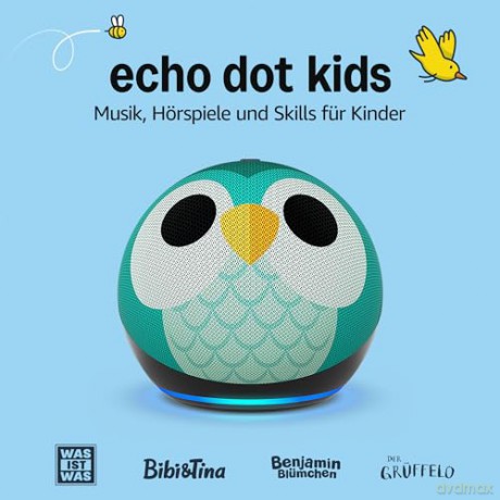 Amazon - Echo Dot Kids 5th Gen Owl Edition