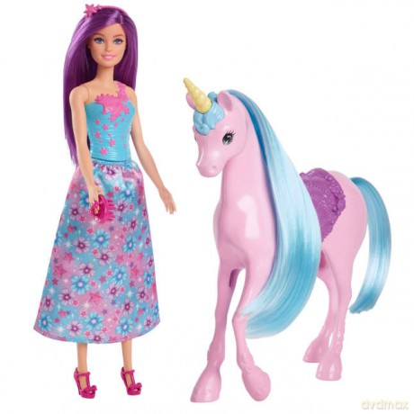 Barbie - Doll and Unicorn (HYT62)