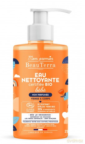 BeauTerra - Unscented Baby Micellar - BIO - 750 ml