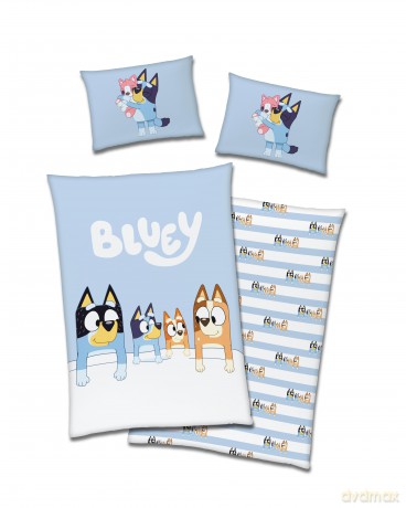 Bed Linen - Adult Size 140 x 200 cm - Bluey
