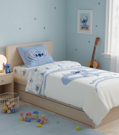 Bed Linen - Adult Size 140 x 200 cm - Stitch (1029408)