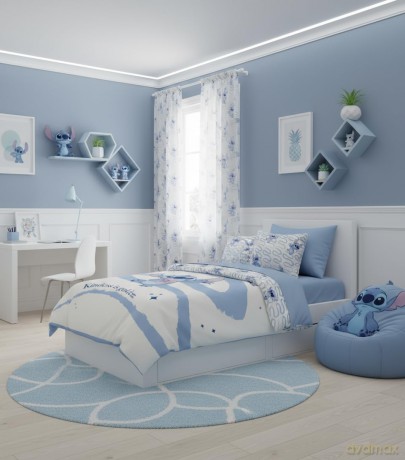 Bed Linen - Adult Size 140 x 200 cm - Stitch (1029408)
