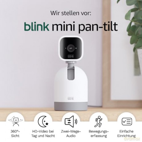 Blink - Mini Pan-Tilt Camera - White