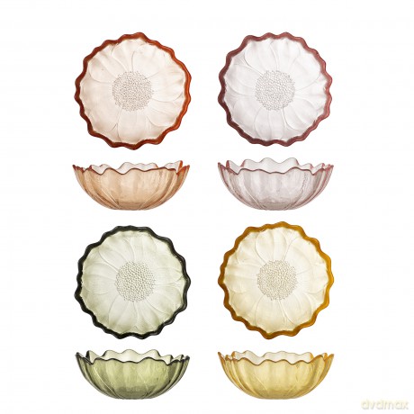 Bloomingville - Kana Bowl - Multi - Glass