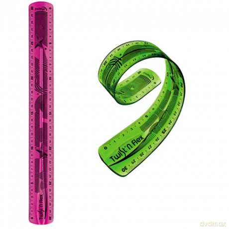 Linijka Maped TWist''N Flex 30cm Niełamliwa [SZKOŁA]