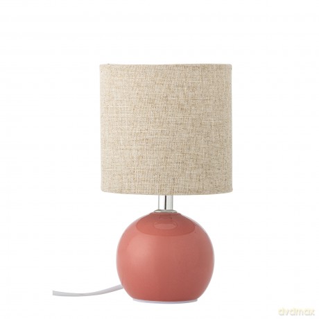 Bloomingville - Valdis Table Lamp - Rose - Stoneware