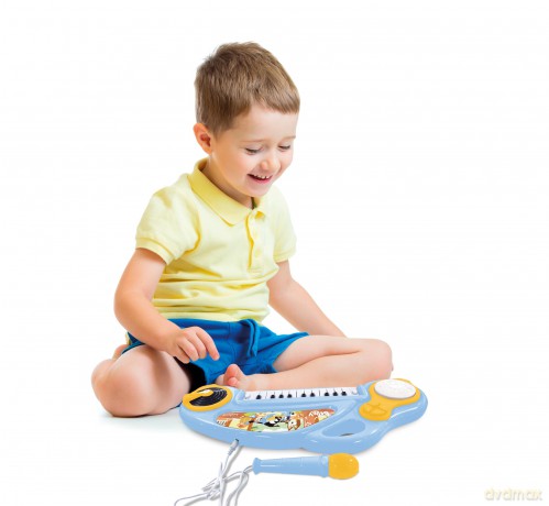 BLUEY - Electronic Keyboard with Lights (89030) [FIGURKA]