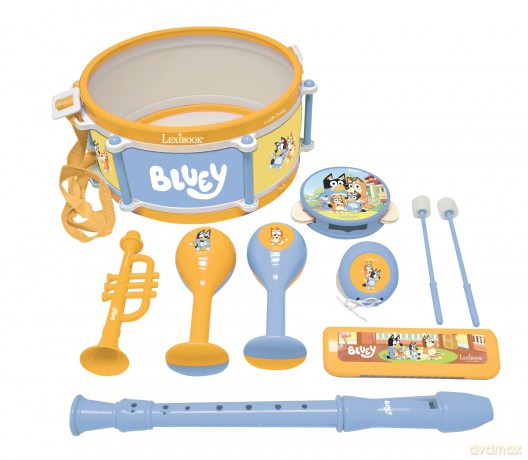 Bluey - musical set with 7 instruments (89029) [FIGURKA]