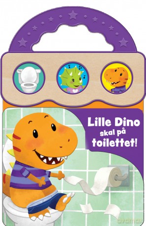 Bog med hndtag: Lille Dino skal p toilettet!