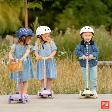 Bold Cube - Children's Scooter - Tenny 3 Wheel Scooter Blue (SKY004)