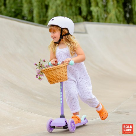 Bold Cube - Children's Scooter - Tenny 3 Wheel Scooter Lillac (SKY006)