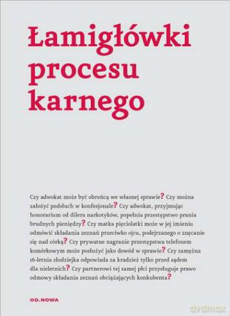 Łamigłówki Procesu Karnego [KSIĄŻKA]