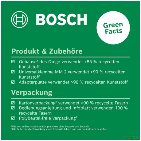 Bosch DIY - Cross Laser Quigo III Carton E