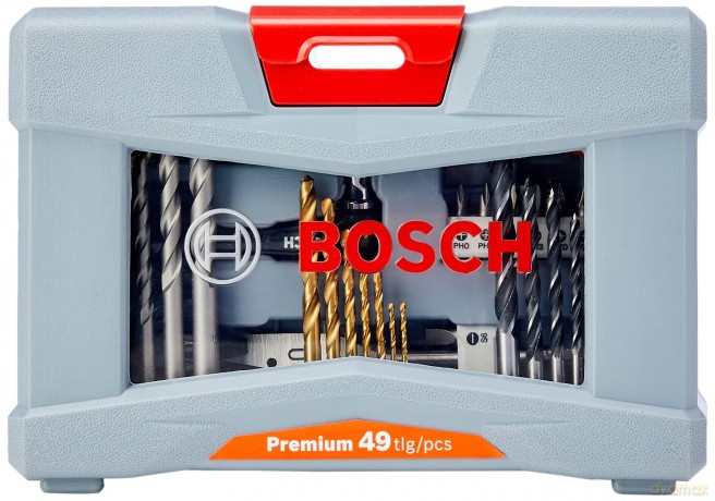 Bosch DIY - Premium X-Line Drill and Screwdriver Bit Set, 49 Pieces