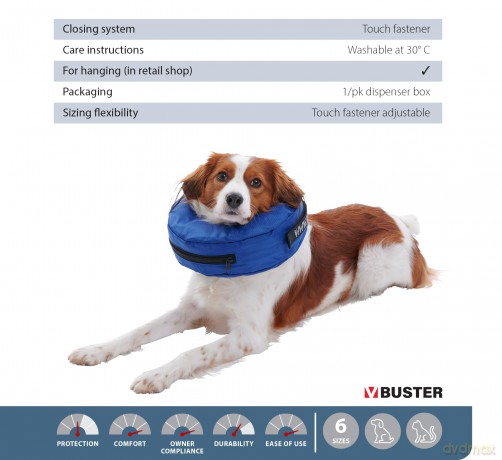 Buster - Inflatable Collar - L - Nylon Blue (279732)