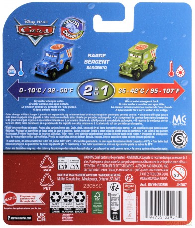 Cars - Color Changer - Sarge (JHD87)