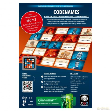 Codenames (English) (CGE1031) [GRA]