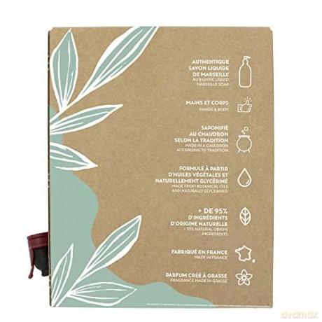 Compagnie De Provence - Liquid Marseille Soap Refill Cotton Flower 3 l (CDPSL03LCO)