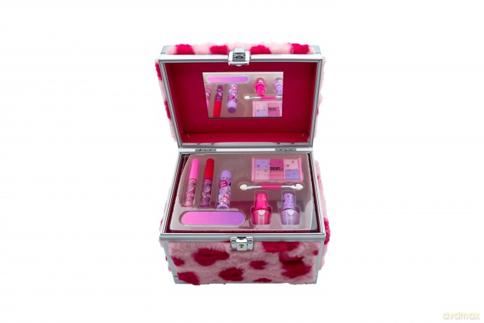 Create It! - Love Filled Makeup Case Fluffy Hearts (84600)