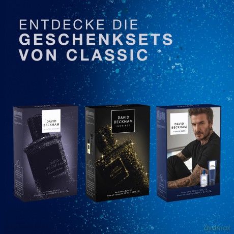 David Beckham - Beckham XMAS Classic Blue EDT 50 ml + Shower Gel 200 ml