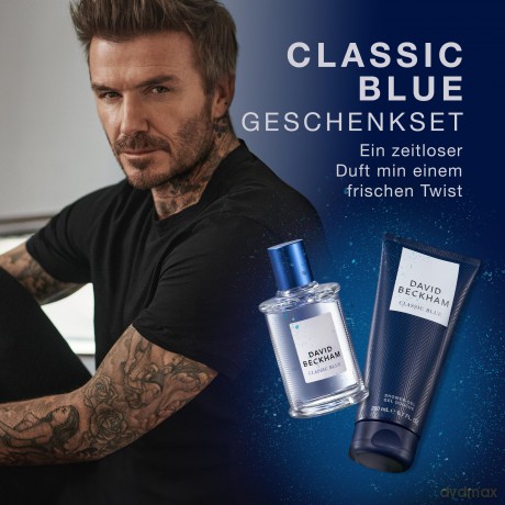 David Beckham - Beckham XMAS Classic Blue EDT 50 ml + Shower Gel 200 ml