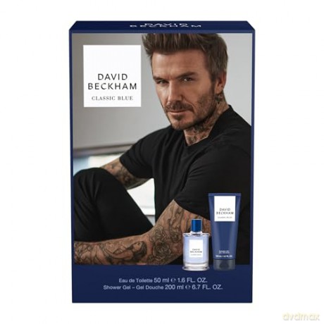 David Beckham - Beckham XMAS Classic Blue EDT 50 ml + Shower Gel 200 ml