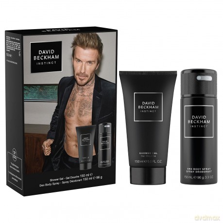 David Beckham - XMAS Instinct Deo Spray 150 ml + Shower Gel 150 ml