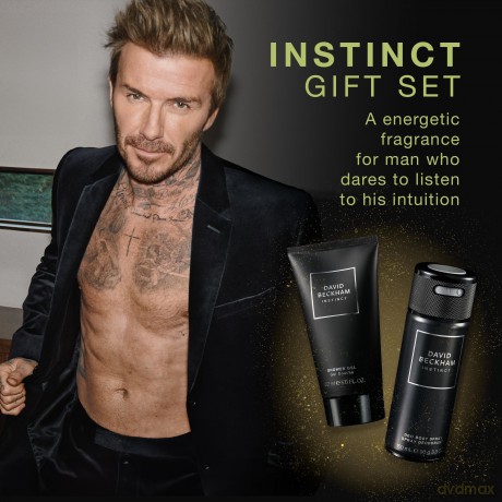 David Beckham - XMAS Instinct Deo Spray 150 ml + Shower Gel 150 ml
