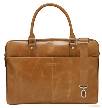 dbramante1928 - Rosenborg - 16 - classic laptop briefcase - Tan N.E.