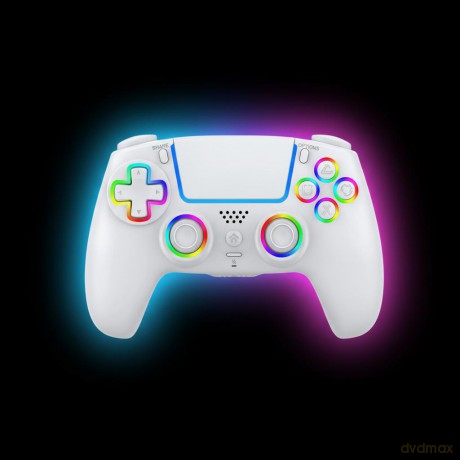 Deep Explorer - Wireless RGB Pro controller - PS5 (White)
