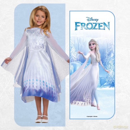 Disguise - Disney Frozen Costume - Snow Queen Elsa (116 cm)