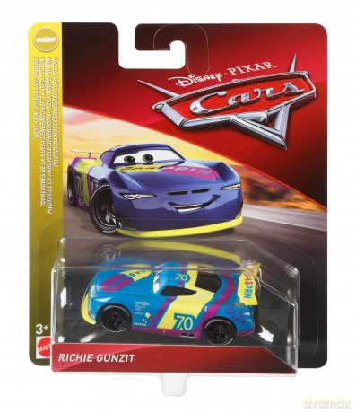Disney Cars 3 - Die Cast - Richie Gunzit (FLL85) [FIGURKA]