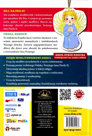 Modlitewnik Dla Dzieci TW [KSIĄŻKA]