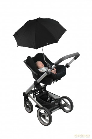 Dooky - Parasol UV50+ - Black - 76 cm diameter