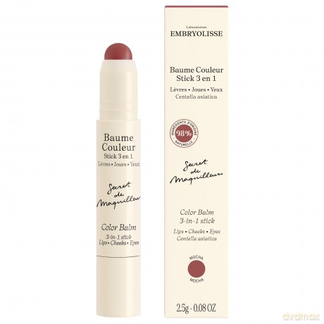 Embryolisse - Color Balm 3-In-1 Stick - Mocha - 2.5 g