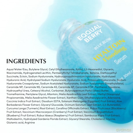 Eqqualberry - Hyaltoin Flooding Serum - 30 ml