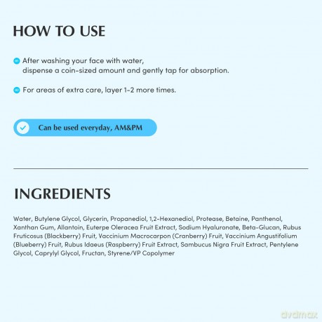 Tonik do twarzy Eqqualberry - Swimming Pool Toner - 300 ml