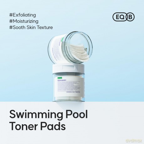 Eqqualberry - Swimming Pool Toner Pads - 70 pads