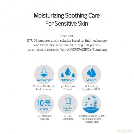 Etude - Soonjung pH 5.5 Relief Toner - 350 ml