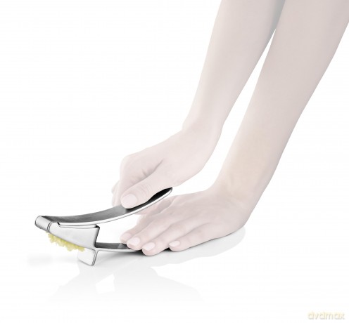 Eva Solo - Garlic press - Brushed steel - 16 cm